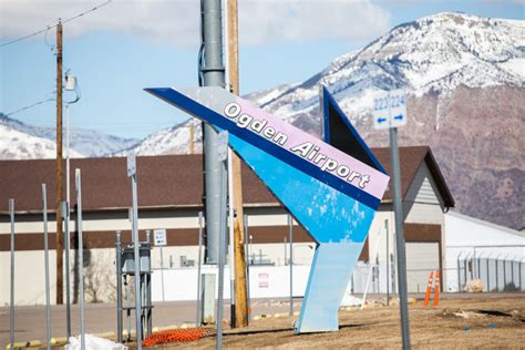 Signage for the Ogden-Hinckley Airport off 31st Street and Airport Road, photographed Monday, Nov. . Ogden airport webcam